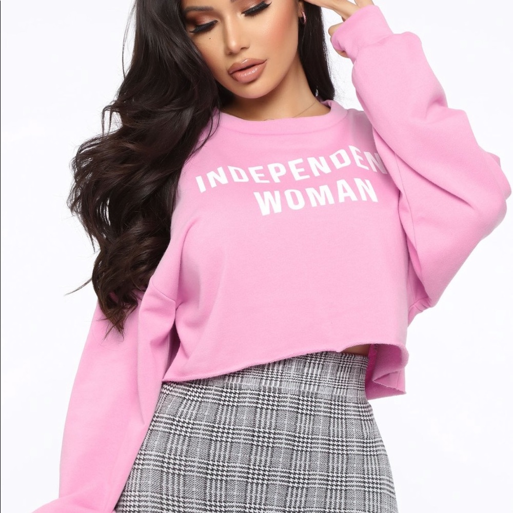 Idependent woman sweatshirt